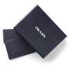 Prada Vertical Card Holder in Vitello Micro Grained Calf Leather