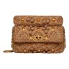 Valentino Garavani "Roman Stud" Knit Cashmere Shoulder Bag